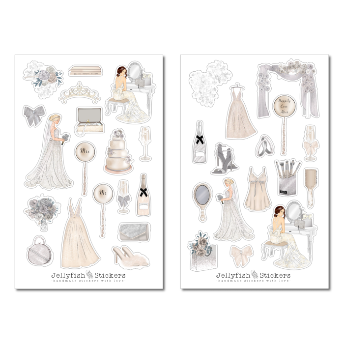 Bride Sticker Set