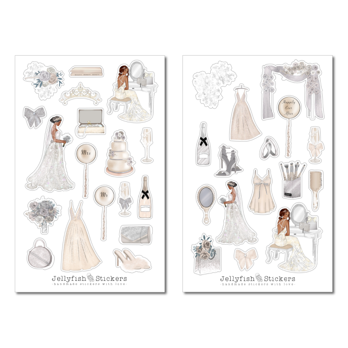 Bride Sticker Set