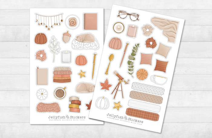 Cozy Home Sticker Set