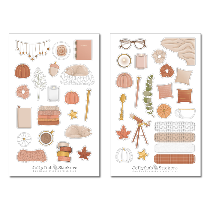 Cozy Home Sticker Set