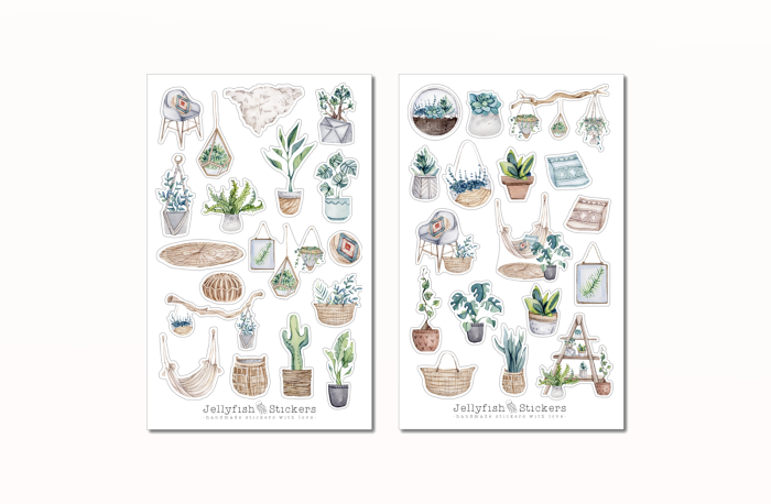 Home Sticker Set