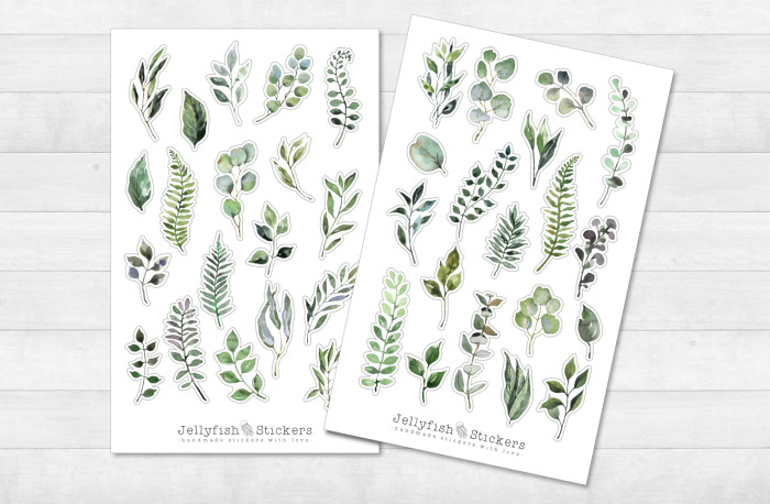 Plants Sticker Set