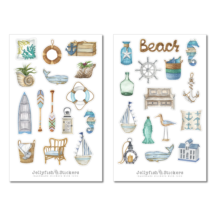 Maritim Sticker Set