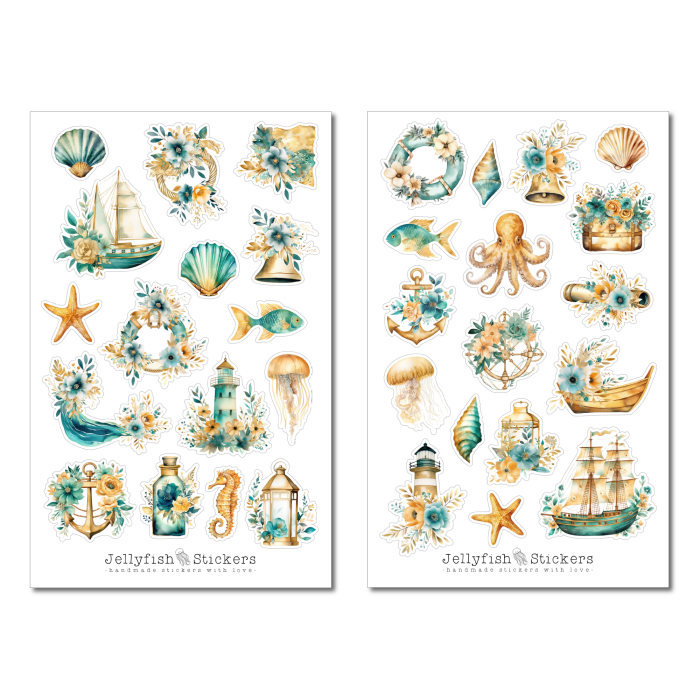 Nautical Sticker Set