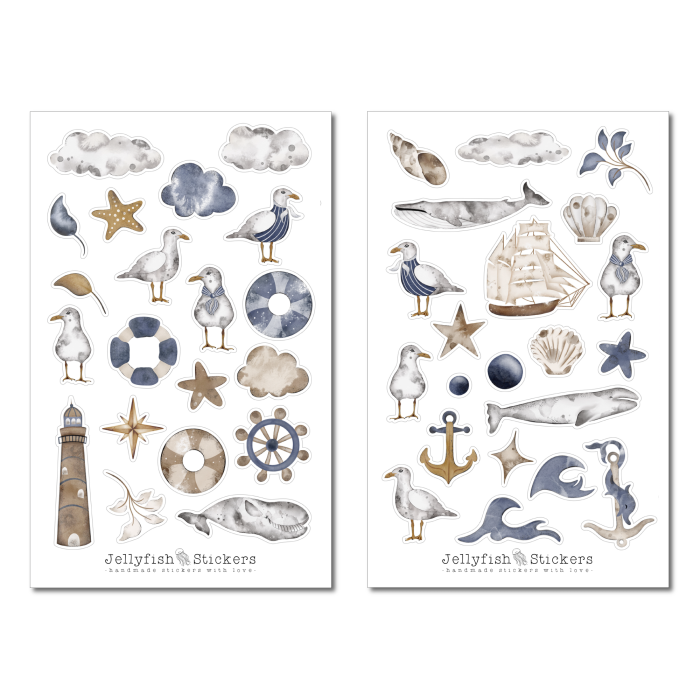 Maritime Sticker Set