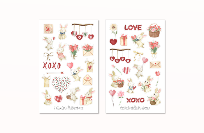 Hasen Sticker Set