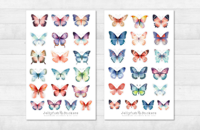 Butterflies Sticker Set