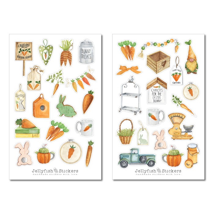 Ostern Sticker Set