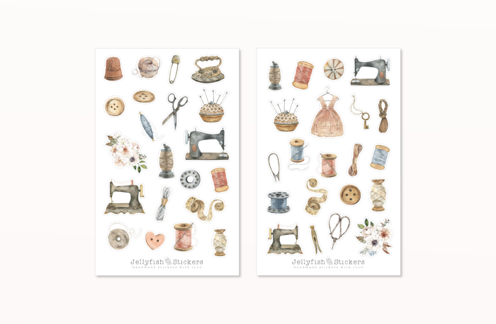 Sewing Sticker Set