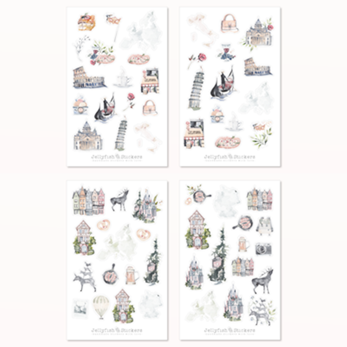 Travelling Sticker Set MEGA BUNDLE