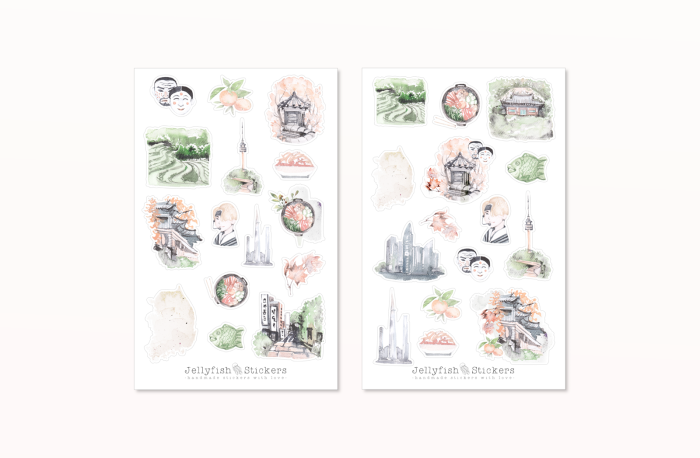 Travelling Sticker Set MEGA BUNDLE