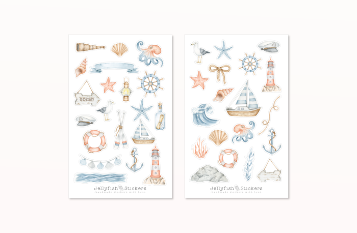 Maritim Sticker Set