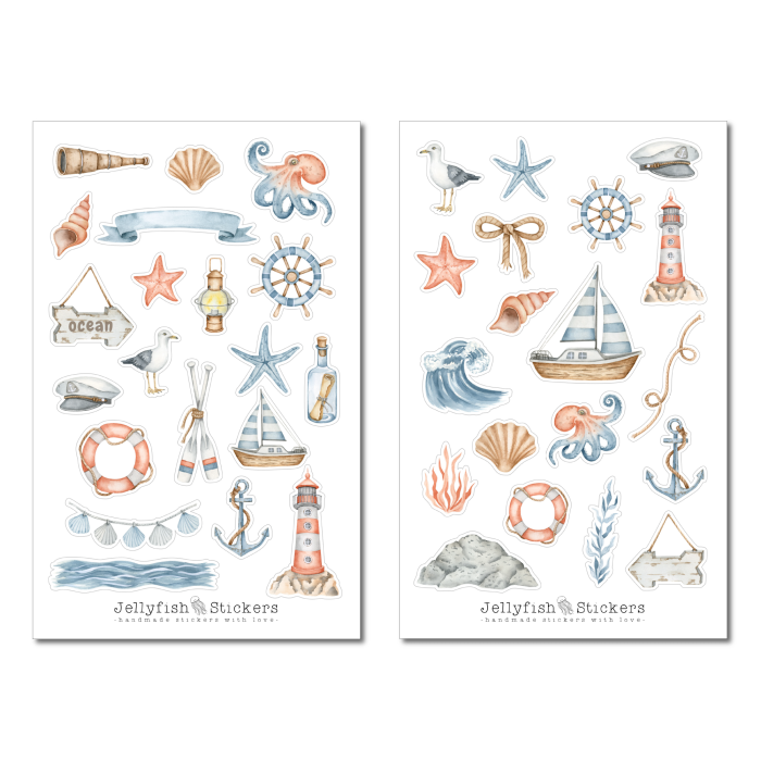 Maritime Sticker Set