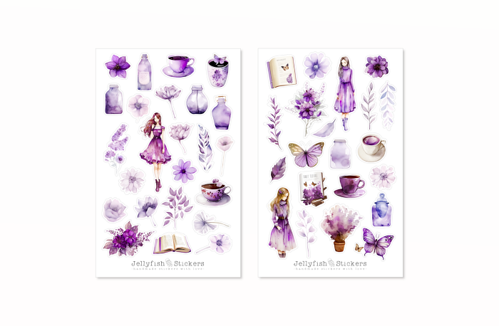 Purpur Sticker Set