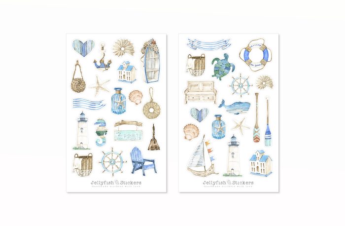 Maritim Sticker Set