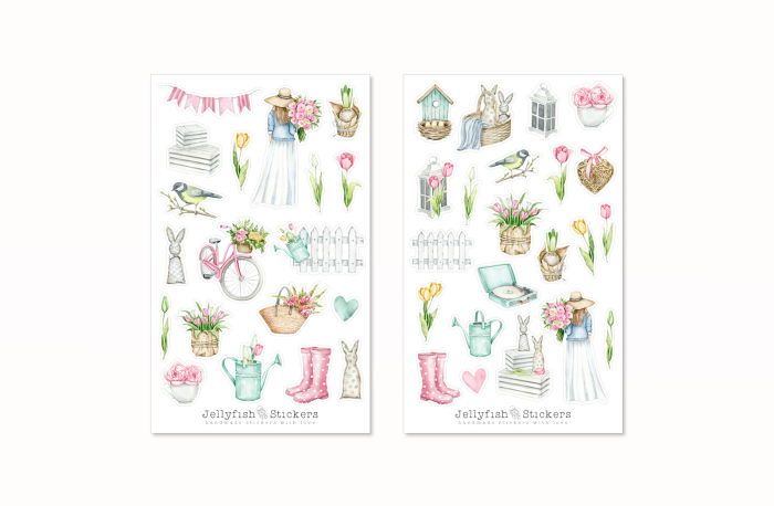Flowers Sticker Set
