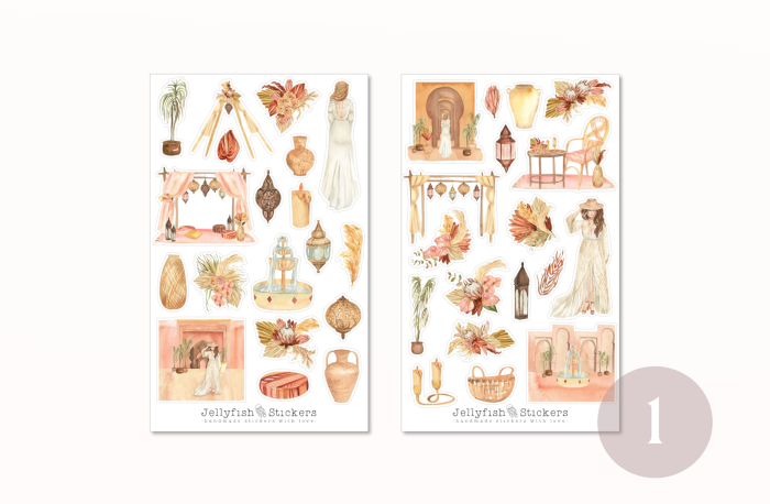 Sommer Sticker Set
