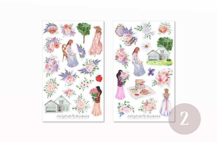 Cottagecore Sticker Set
