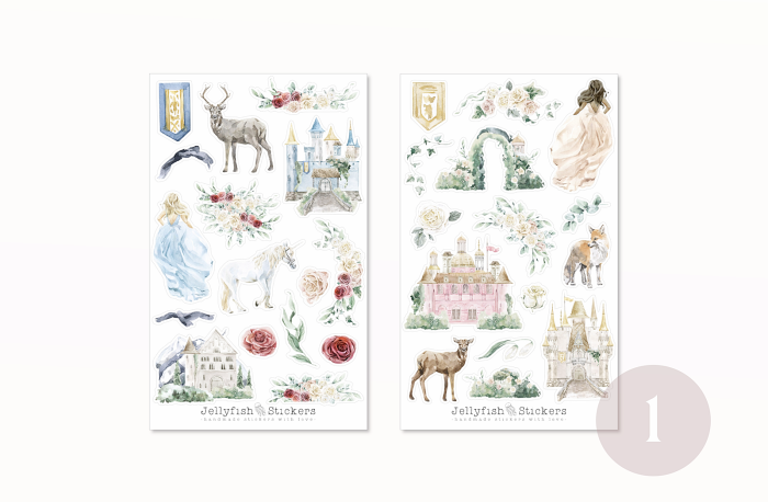 Märchen Sticker Set