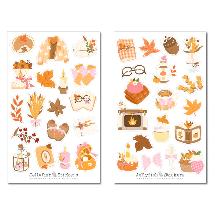 From 40EUR: Free Sticker Sheet "Autumn"