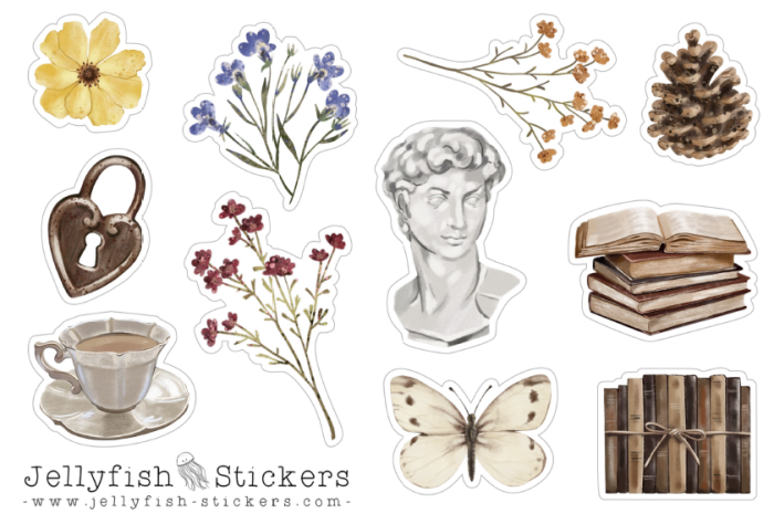 From 20EUR: Free Sticker Sheet "Wildflowers"