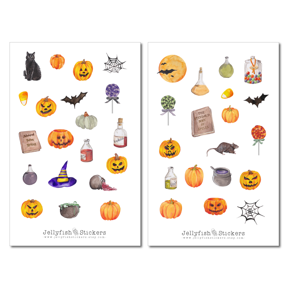 Halloween Sticker Set