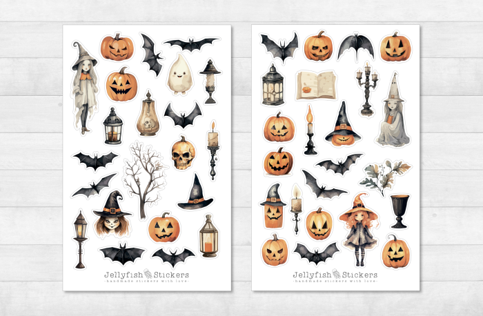 Halloween Sticker Set