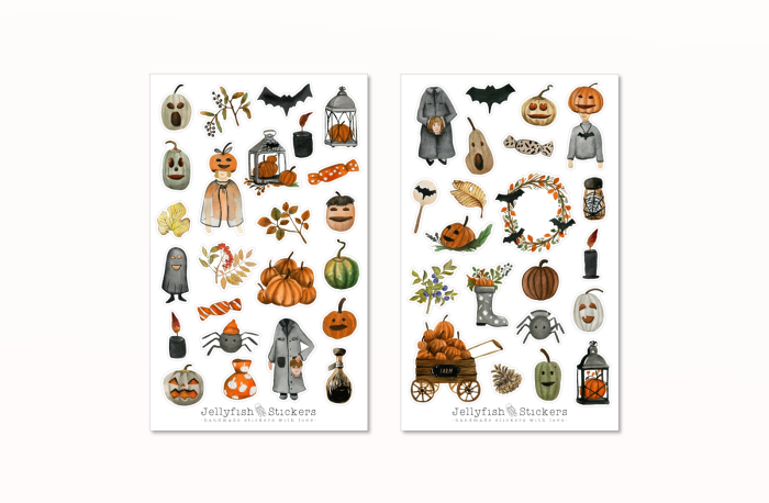 Halloween Sticker Set