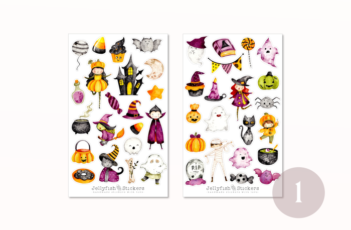 Halloween Sticker Set