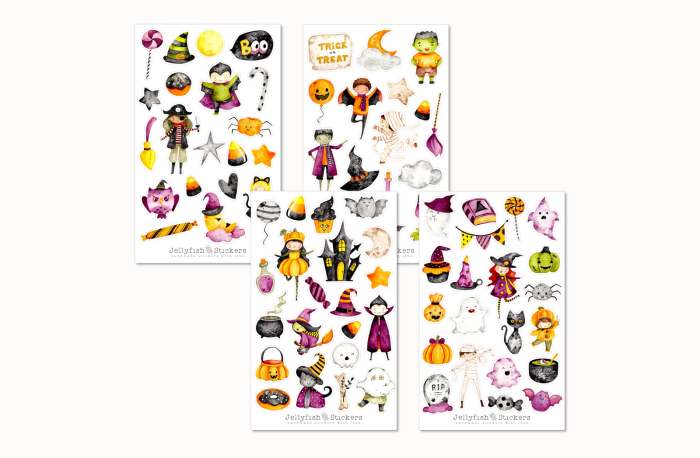 Halloween Sticker Set