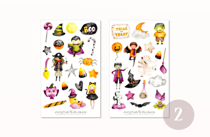 Halloween Sticker Set