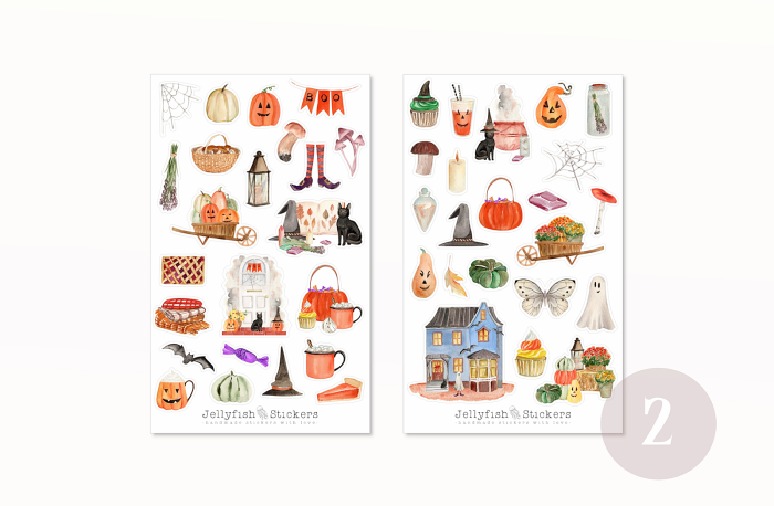 Halloween Sticker Set