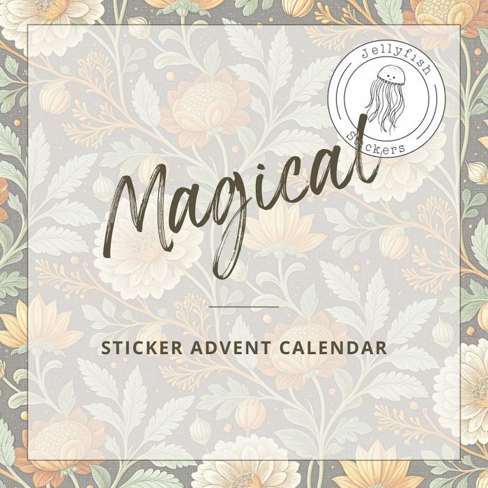 VORBESTELLUNG + BONUS - Sticker Adventskalender 2026: MAGICAL