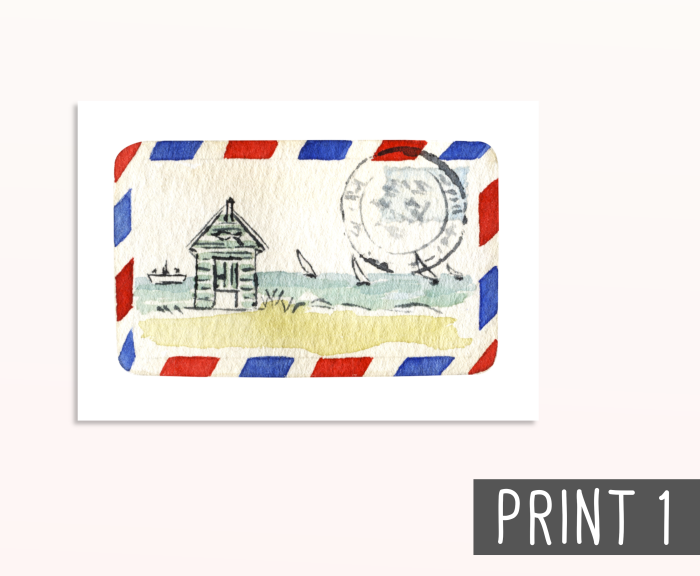 Letters Postcards Set - DIN A6
