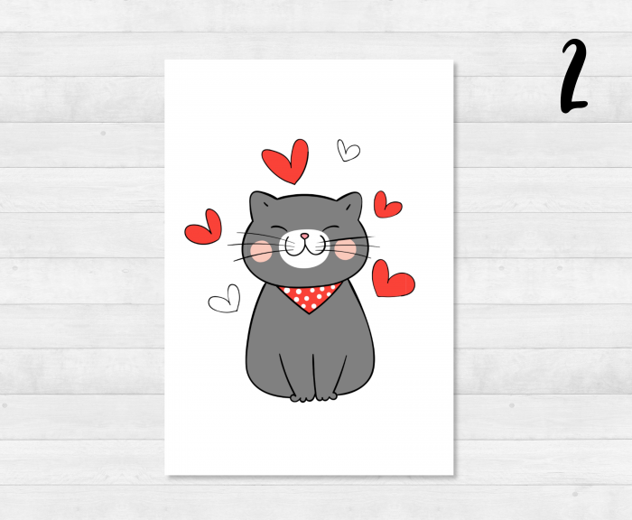 Cats Postcards Set - DIN A6