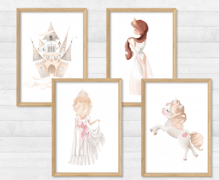 Prinzessin Poster - DIN A5, DIN A4