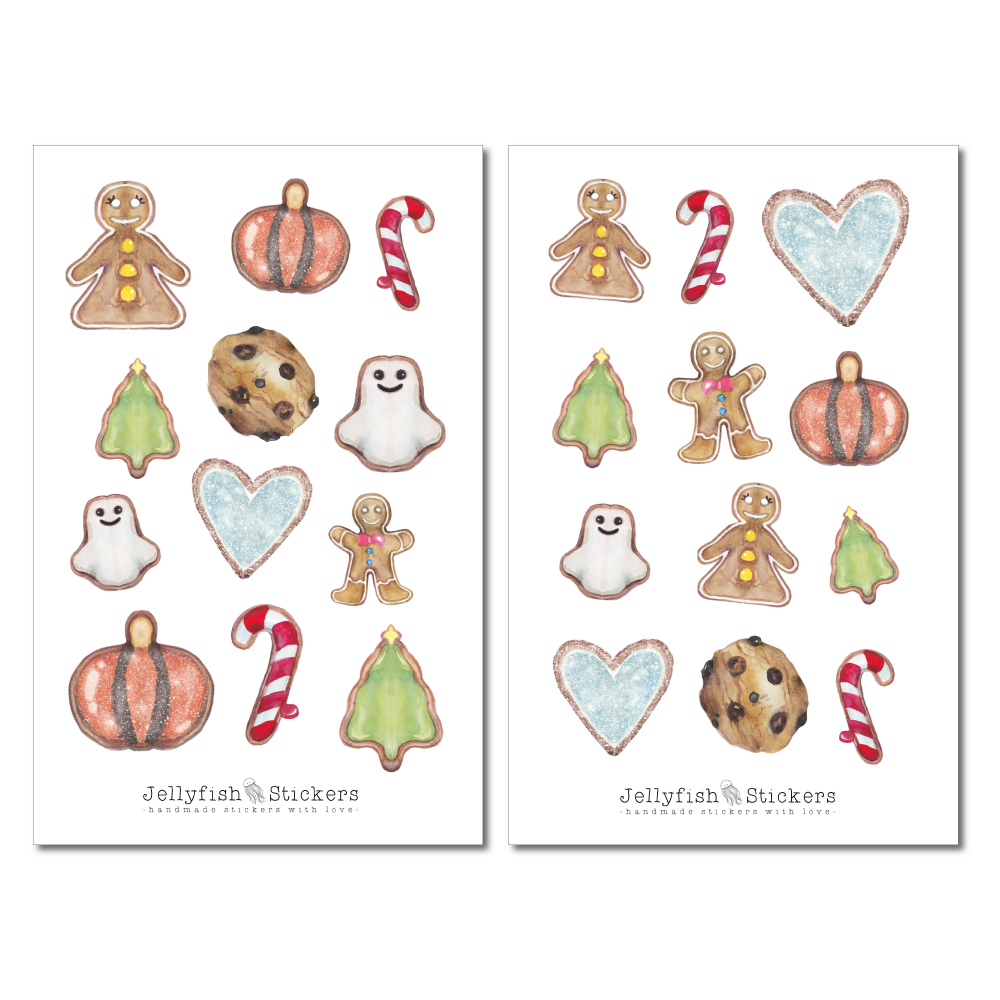 Christmas Cookies Sticker Set