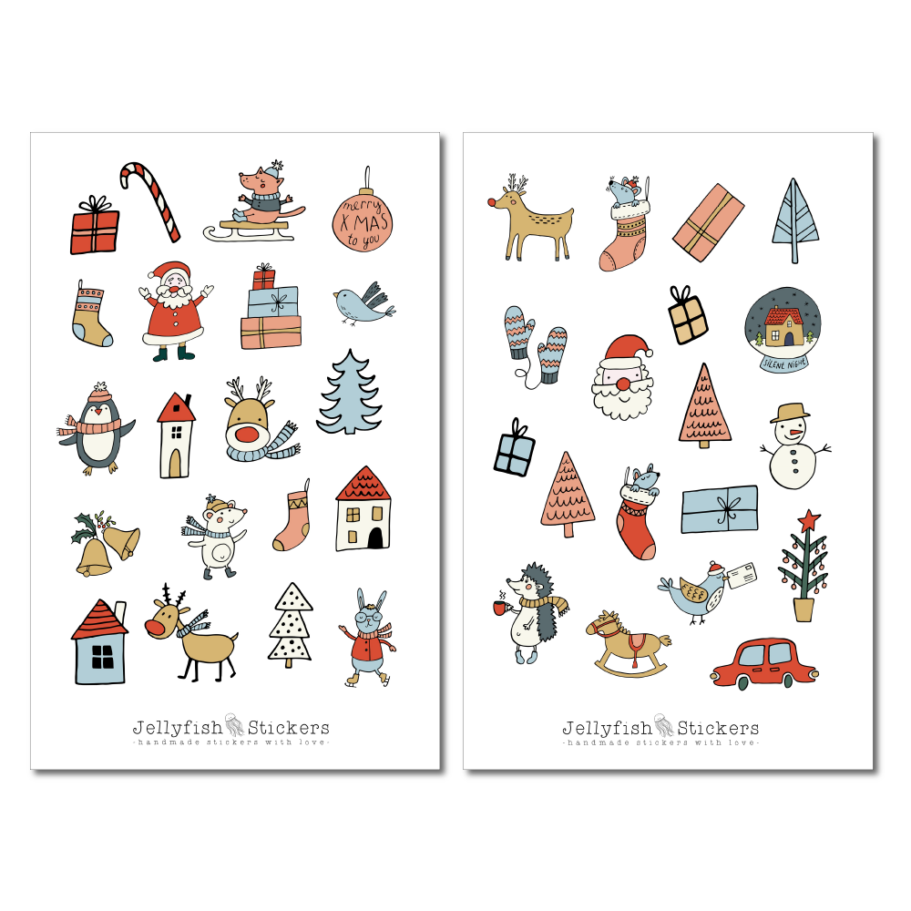 Christmas Sticker Set