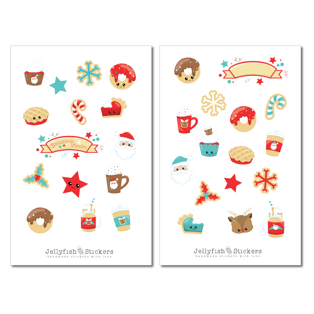 Christmas Cute Sticker Set