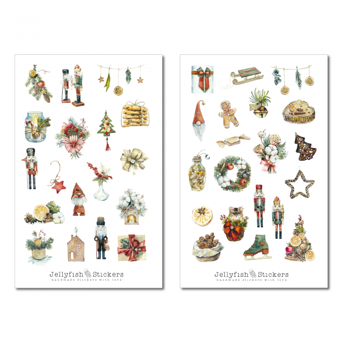 Nutcracker Sticker Set