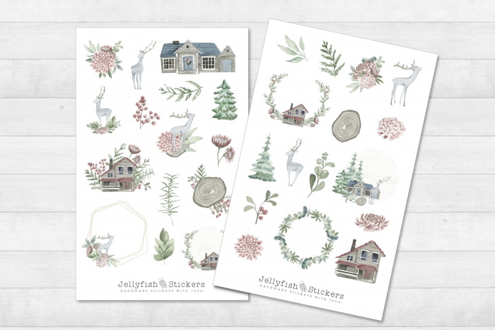 Winter Sticker Set