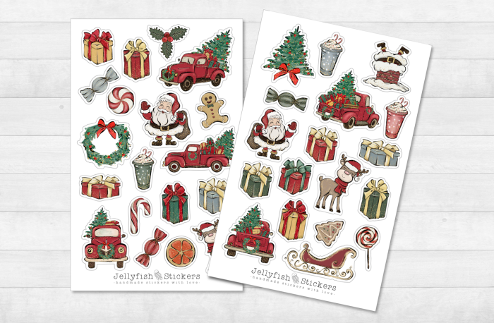 Christmas Gifts Sticker Set