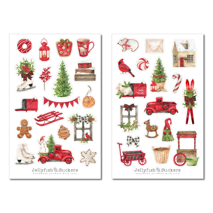 From 40EUR: Free Sticker Set "Christmas"