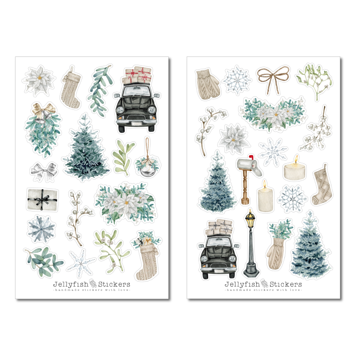 Ab 40EUR: Gratis Stickerbogen "Weihnachten"