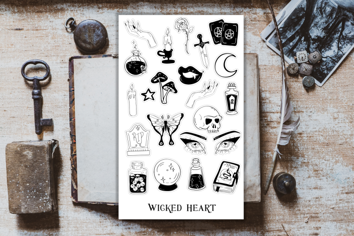 Witch Sticker Sheet