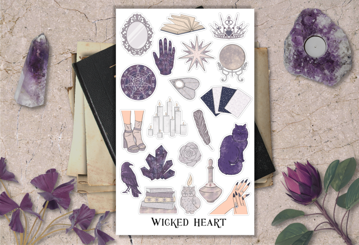 Witch Sticker Sheet