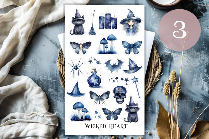 Magie Stickerbogen