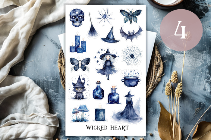 Magie Stickerbogen