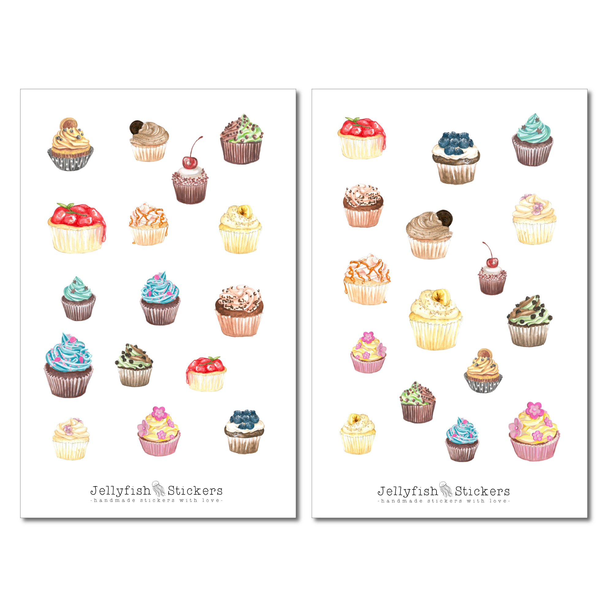 Jellyfish Stickers - Reisen Sticker Set