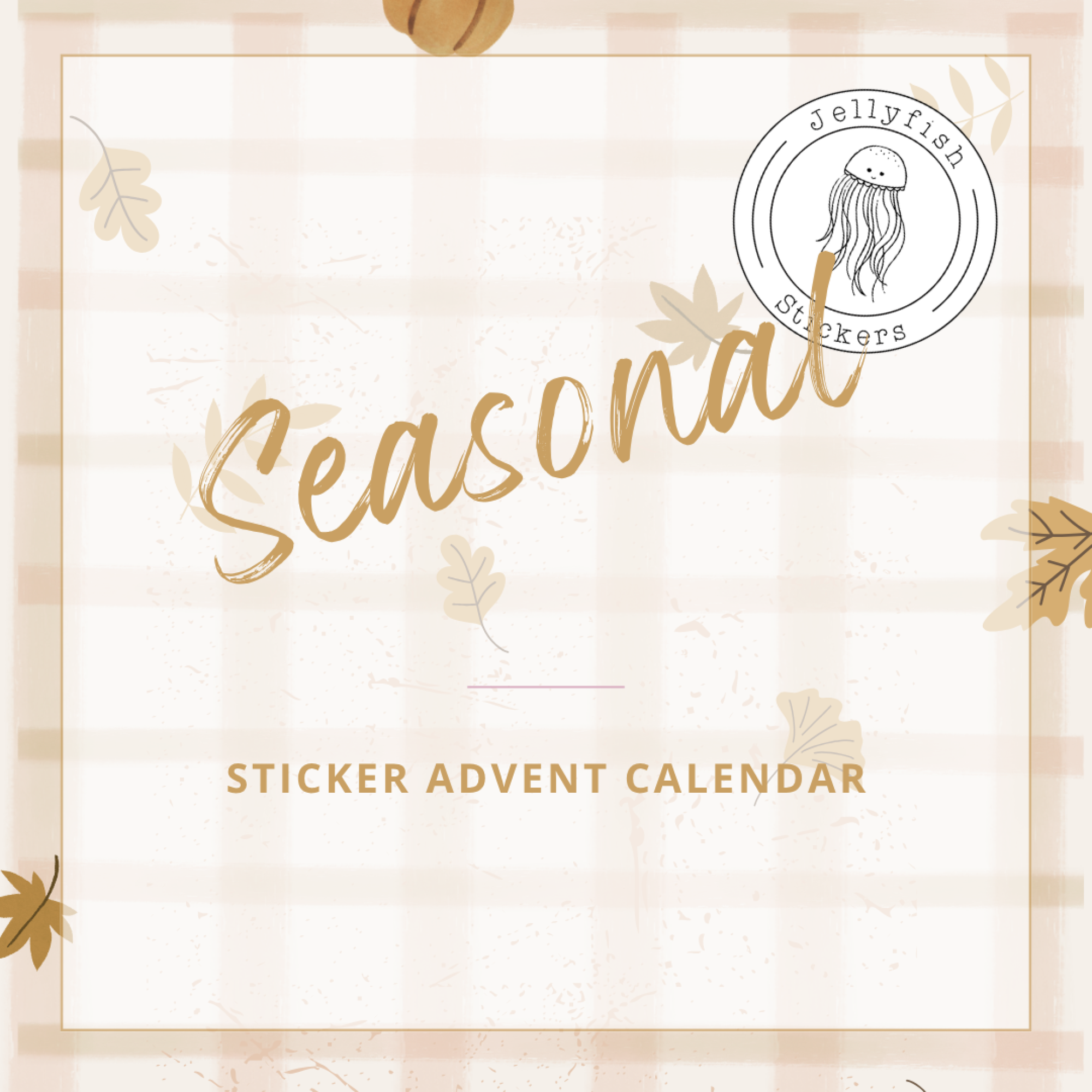 VORBESTELLUNG + BONUS - Sticker Adventskalender 2026: SEASONAL